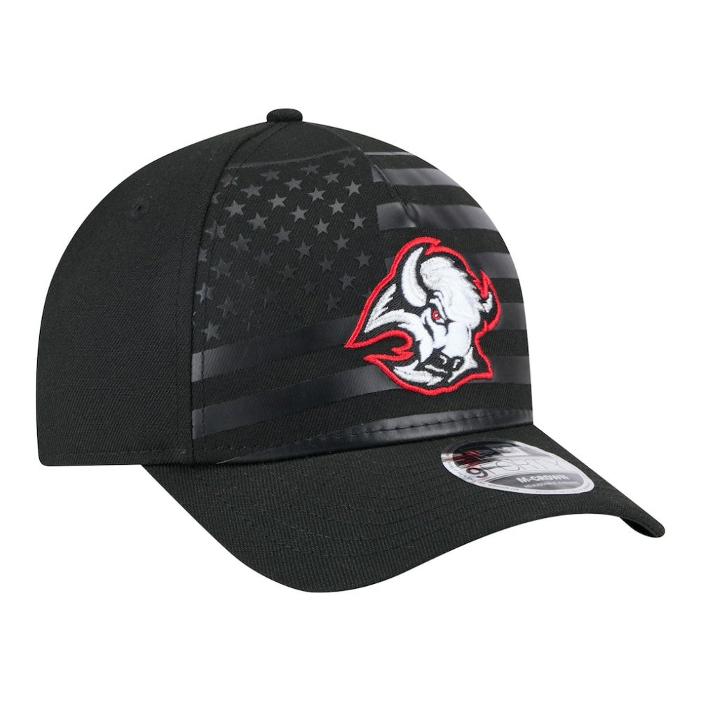 Buffalo Sabres New Era Game Day Stealth Flag 9FORTY A-Frame Adjustable Hat Discount