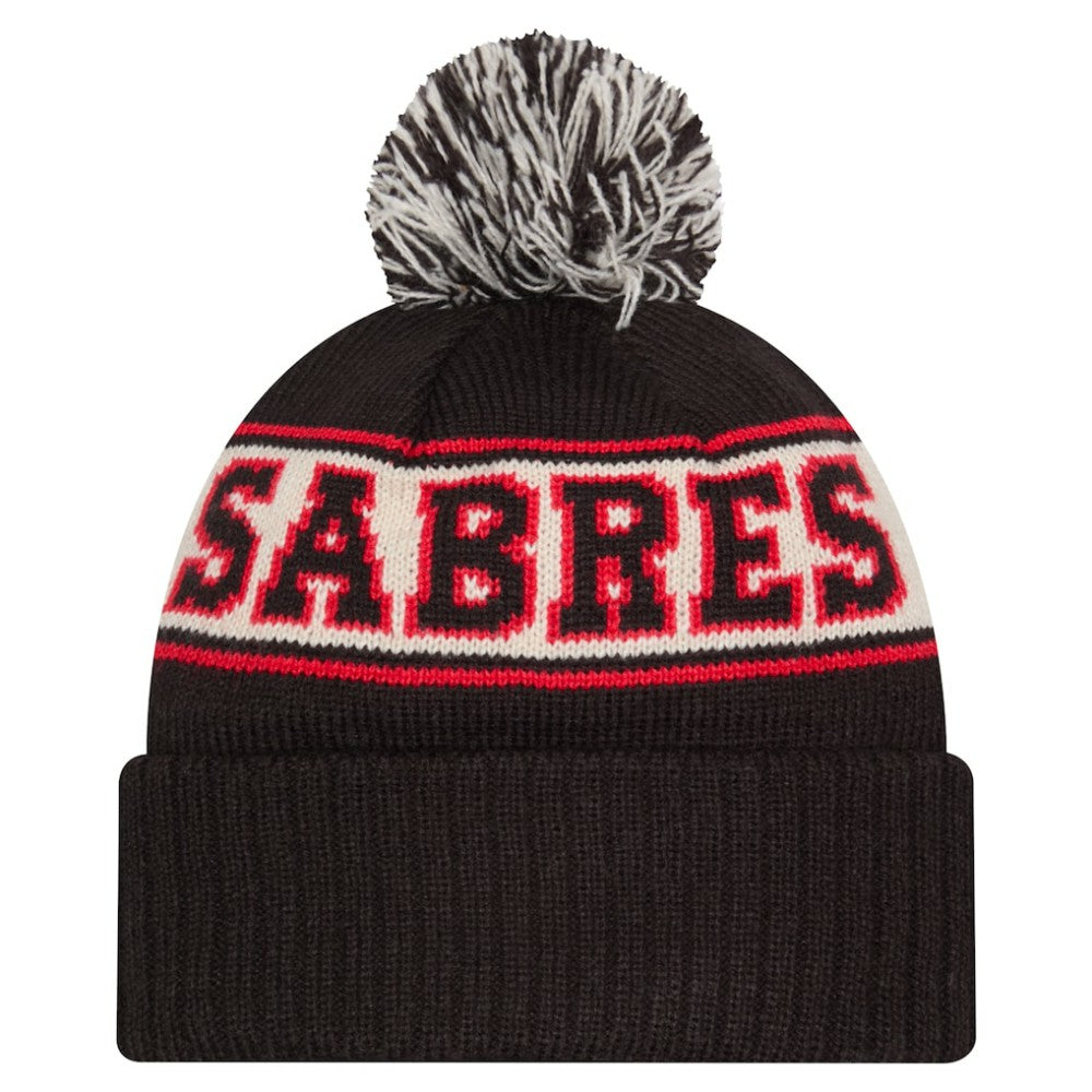 Buffalo Sabres New Era Retro Cuffed Knit Hat with Pom Sale