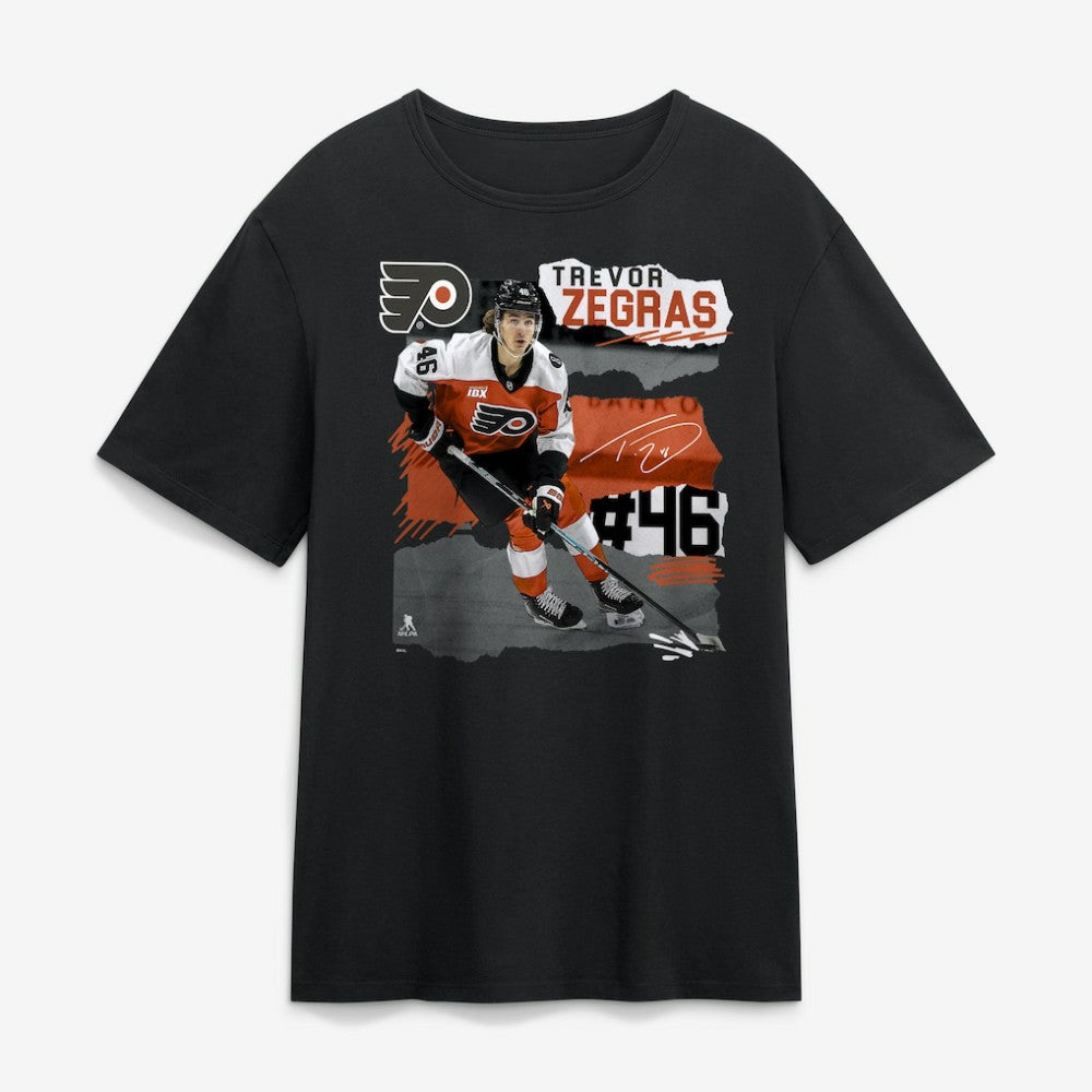 Trevor Zegras Philadelphia Flyers Fresh Ice T-Shirt On Sale