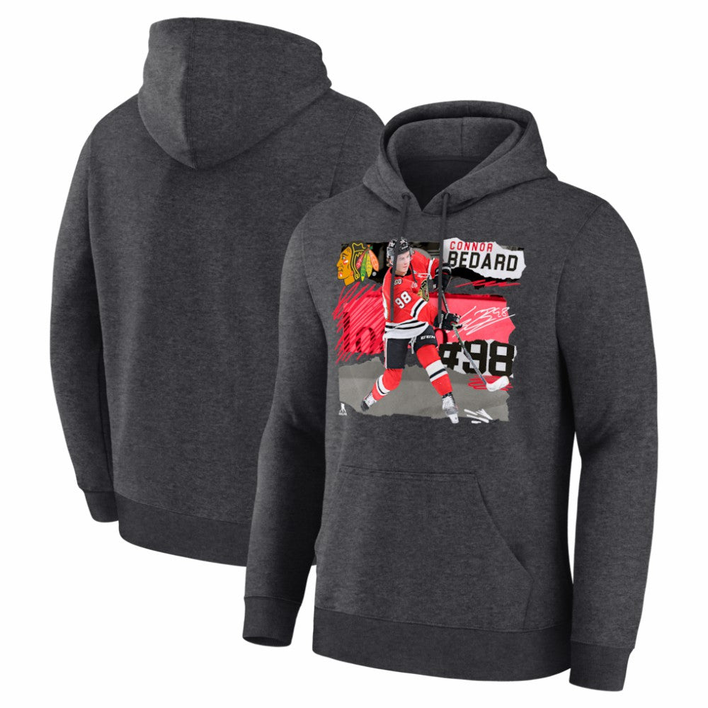 Connor Bedard Chicago Blackhawks Fresh Ice Hoodie Discount
