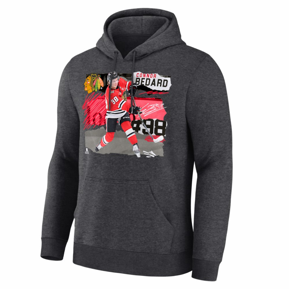 Connor Bedard Chicago Blackhawks Fresh Ice Hoodie Discount