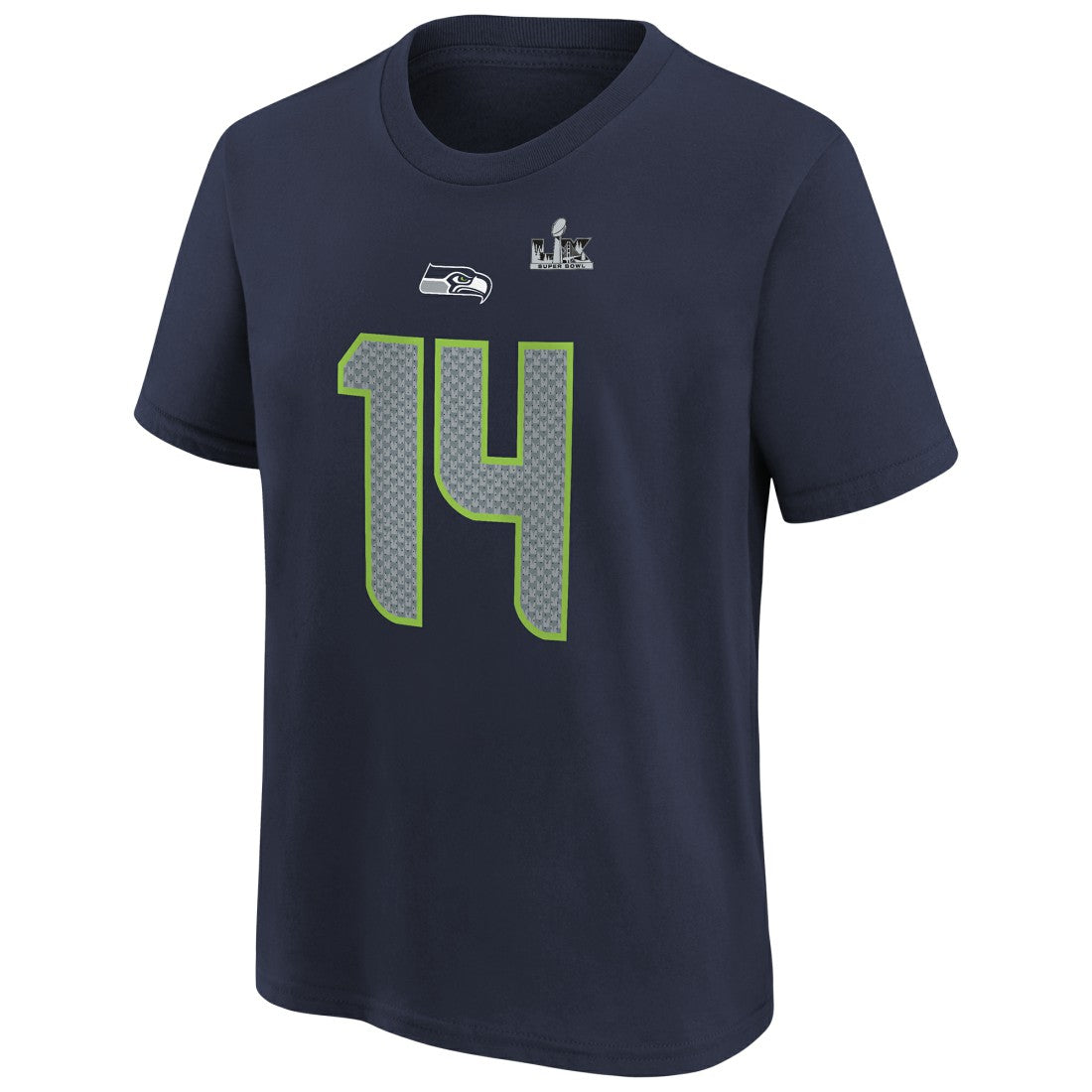 Seattle Seahawks Nike Sam Darnold  Youth Super Bowl LX Name & Number T-Shirt