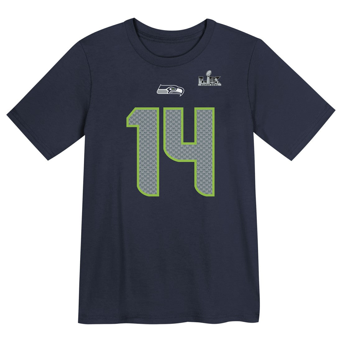 Seattle Seahawks Nike Sam Darnold  Preschool Super Bowl LX Name & Number T-Shirt