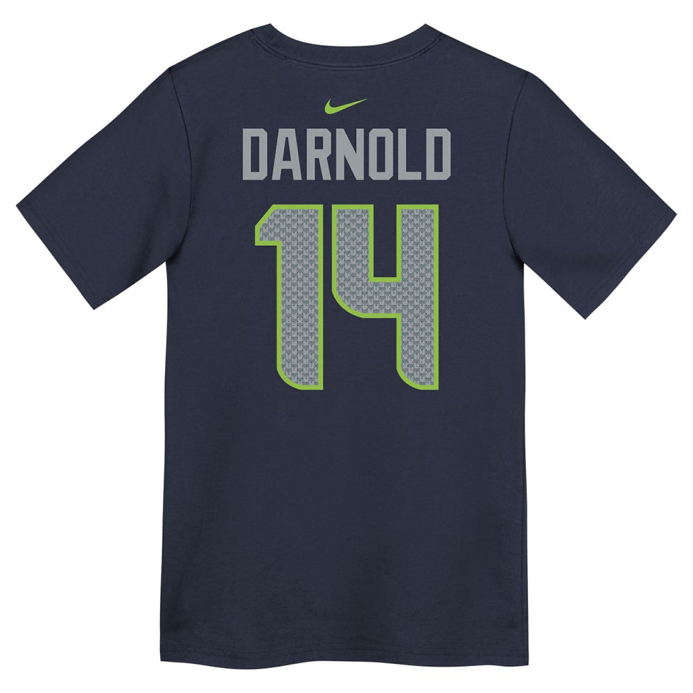 Seattle Seahawks Nike Sam Darnold  Preschool Super Bowl LX Name & Number T-Shirt