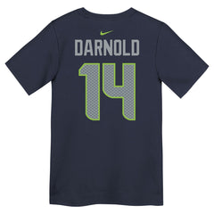 Seattle Seahawks Nike Sam Darnold  Preschool Super Bowl LX Name & Number T-Shirt