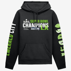 Seattle Seahawks Fanatics Super Bowl LX Champions Four Piece Hoodie