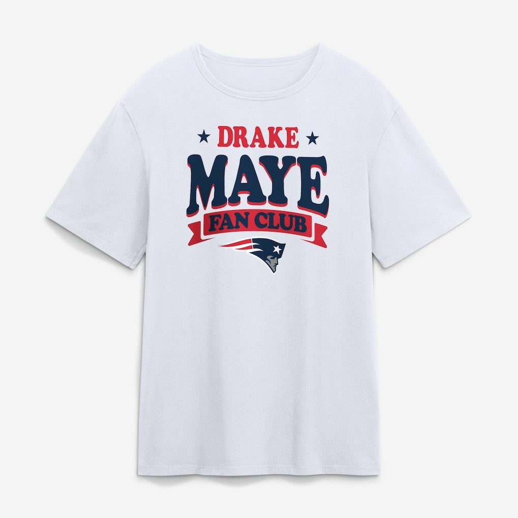 New England Patriots  Drake Maye Fan Club T-Shirt