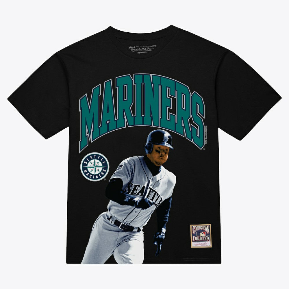 Ken Griffey Jr. Seattle Mariners Mitchell & Ness Photo Arch Player Graphic T-Shirt | MLB New