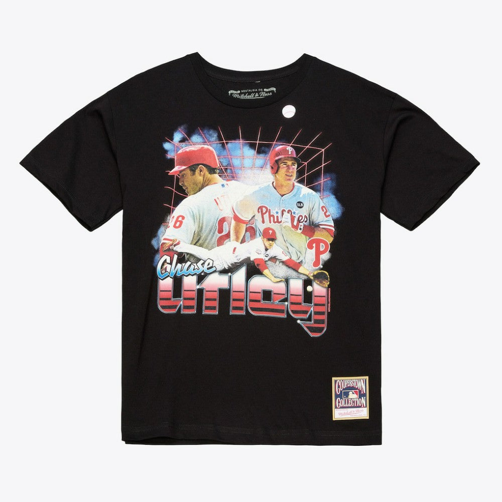 Chase Utley Philadelphia Phillies Mitchell & Ness Legendary Collage Player T-Shirt | MLB Sale
