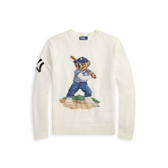 Yankees Polo Ralph Lauren Bear Sweater | MLB On Sale