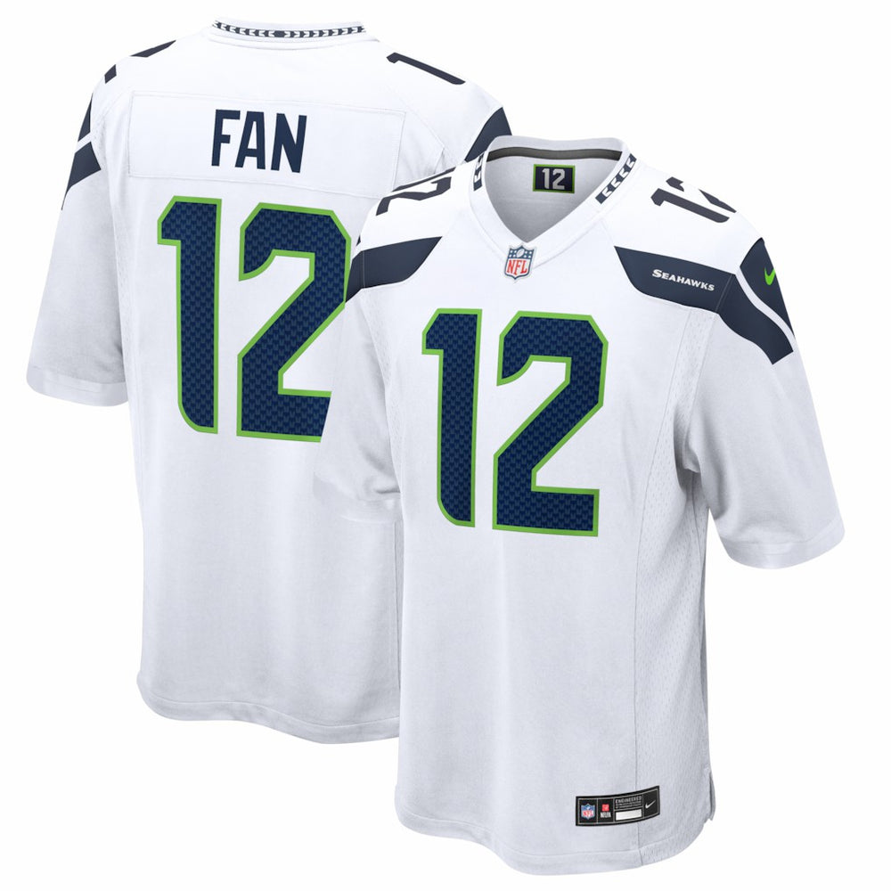 Seattle Seahawks Nike 12s  Game Jersey