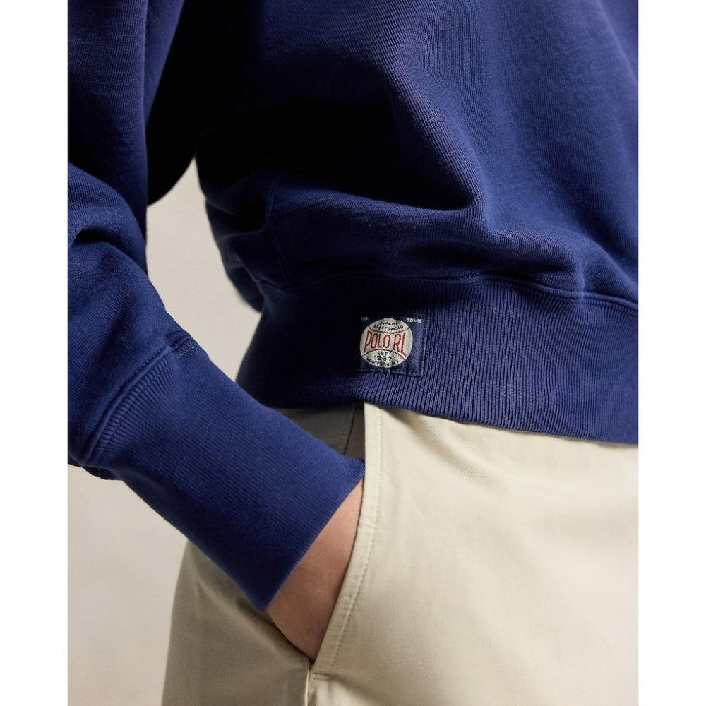 Yankees Polo Ralph Lauren Women's Vintage Knit Sweatshirt | MLB Shop