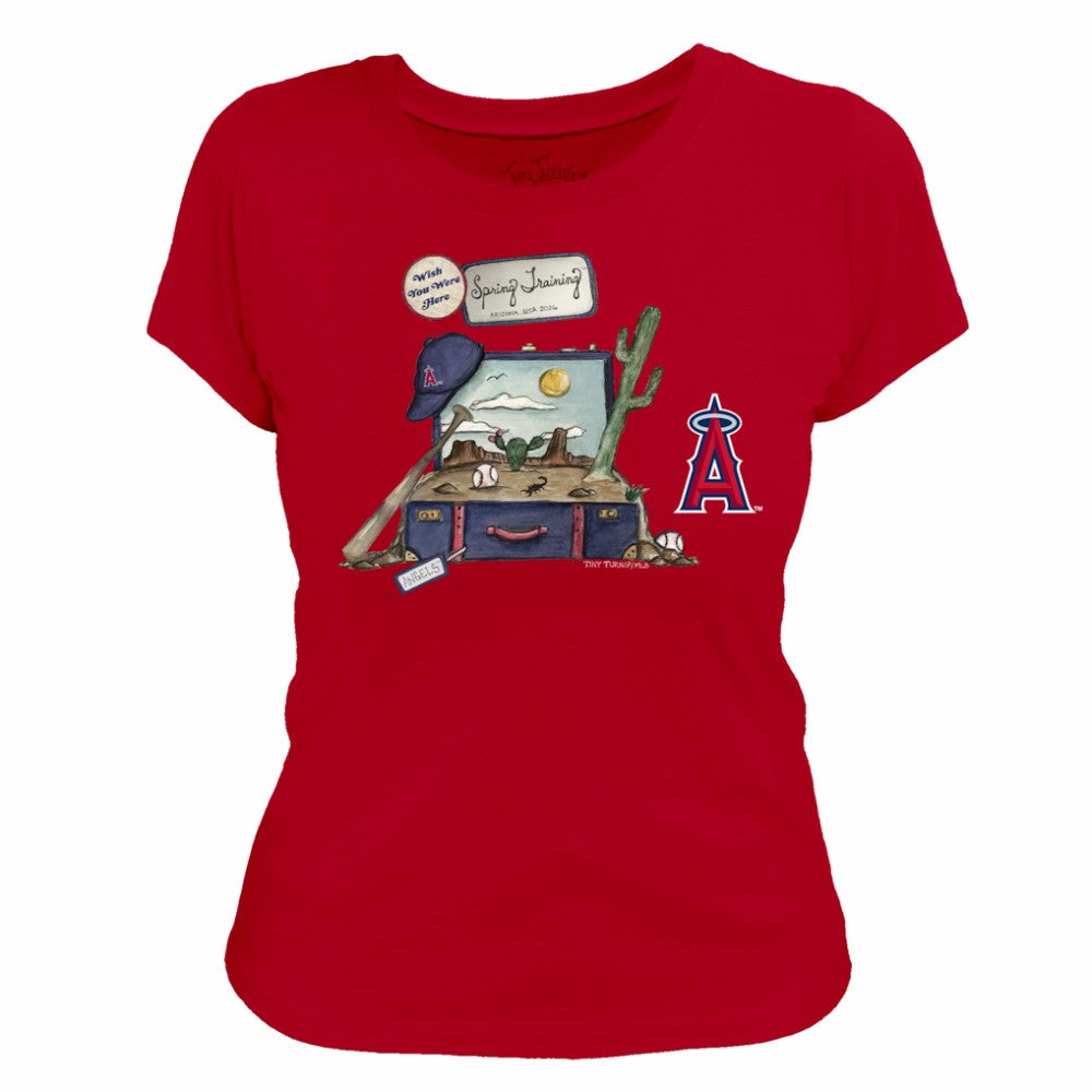 Los Angeles Angels Tiny Turnip Women's 2026 Spring Training T-Shirt | MLB US