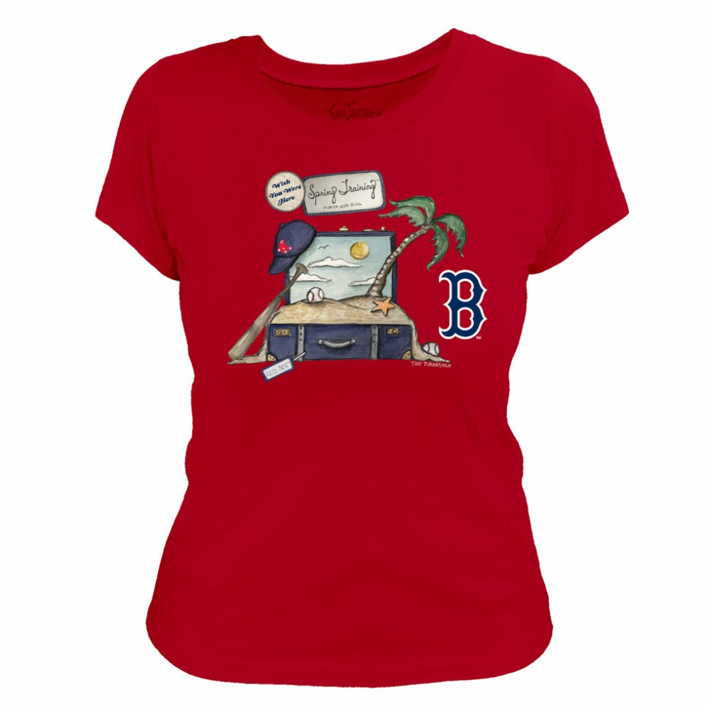 Boston Red Sox Tiny Turnip Women's 2026 Spring Training T-Shirt | MLB For sale