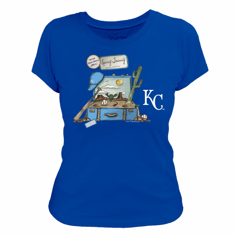 Kansas City Royals Tiny Turnip Women's 2026 Spring Training T-Shirt | MLB Online