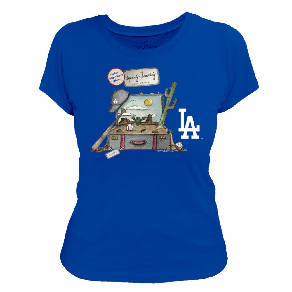 Los Angeles Dodgers Tiny Turnip Women's 2026 Spring Training T-Shirt | MLB Online