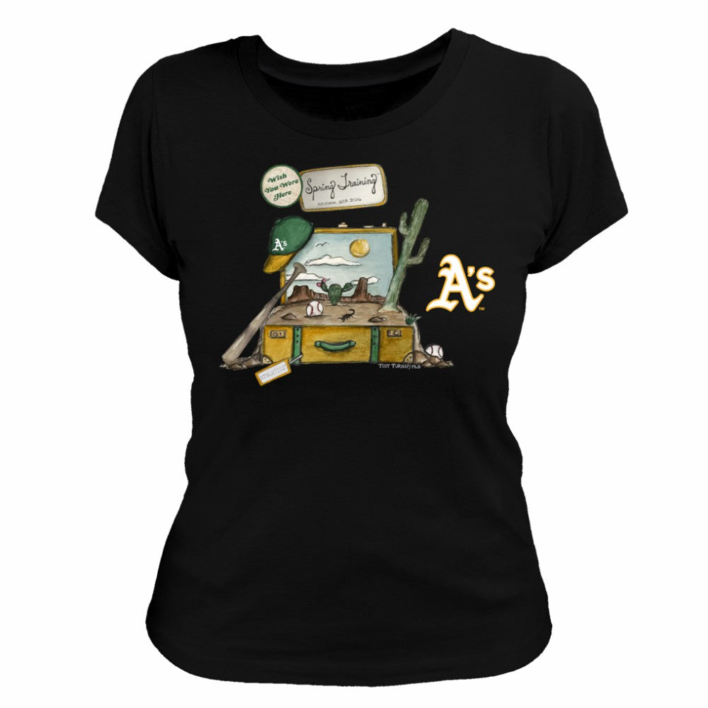 Athletics Tiny Turnip Women's 2026 Spring Training T-Shirt | MLB Sale