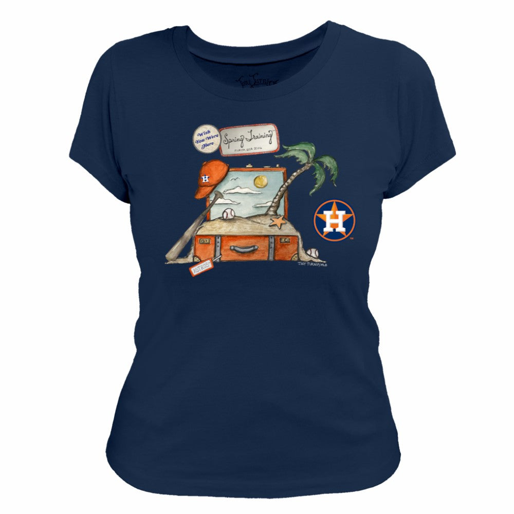 Houston Astros Tiny Turnip Women's 2026 Spring Training T-Shirt | MLB Sale