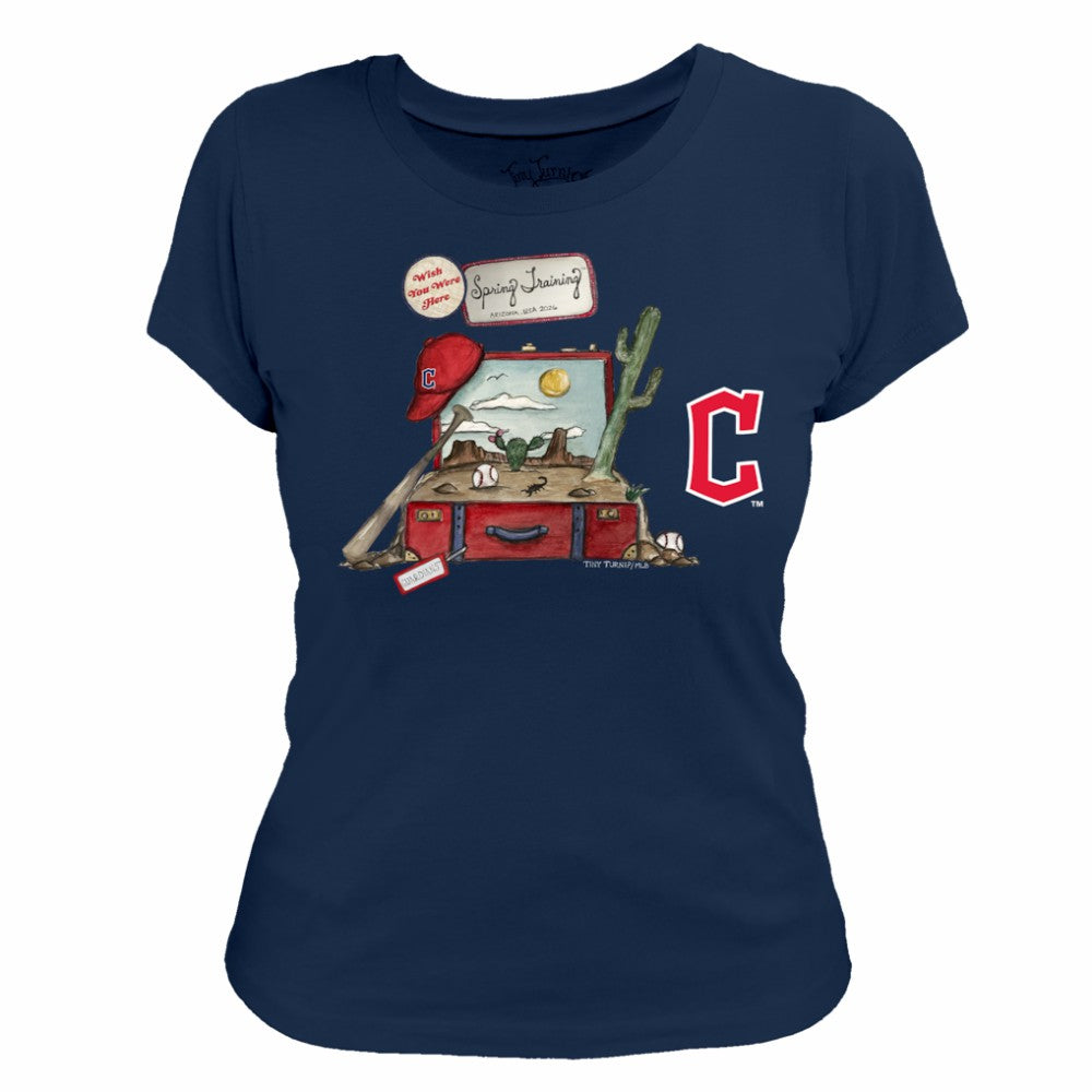 Cleveland Guardians Tiny Turnip Women's 2026 Spring Training T-Shirt | MLB Outlet