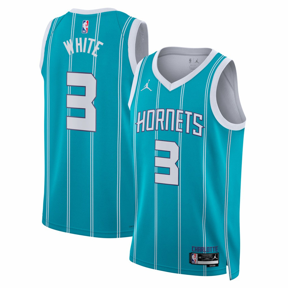 Coby White Charlotte Hornets Jordan Brand Unisex Swingman Jersey For Sale
