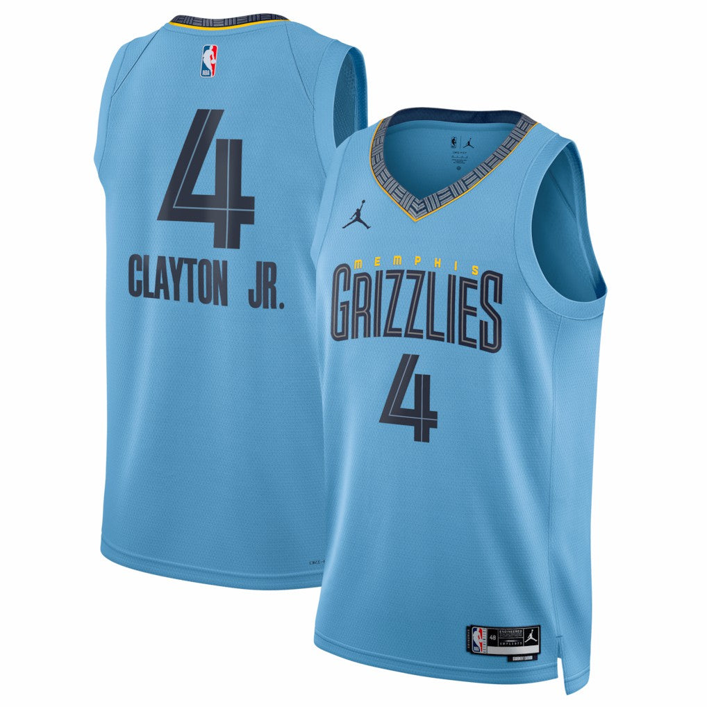 Walter Clayton Jr. Memphis Grizzlies Jordan Brand Unisex Swingman Jersey Outlet