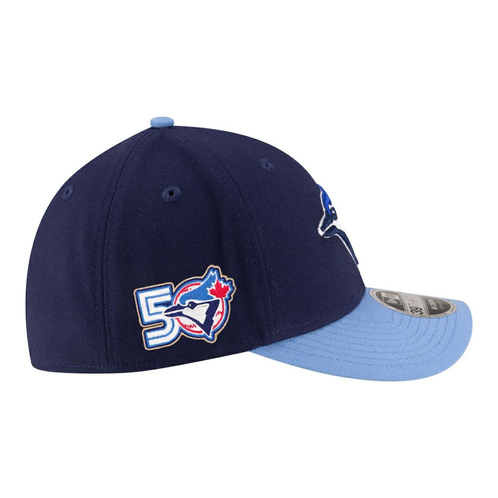 Toronto Blue Jays New Era 50th Season Player Replica 39THIRTY Flex Hat | MLB Shop