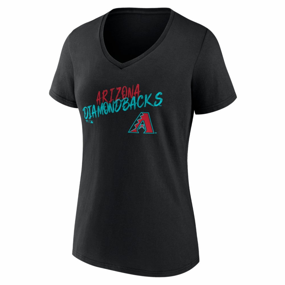 Arizona Diamondbacks Women's Hustle Personalized Name & Number V-Neck T-Shirt | MLB On Sale