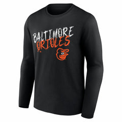 Baltimore Orioles  Hustle Personalized Name & Number Long Sleeve T-Shirt | MLB On Sale