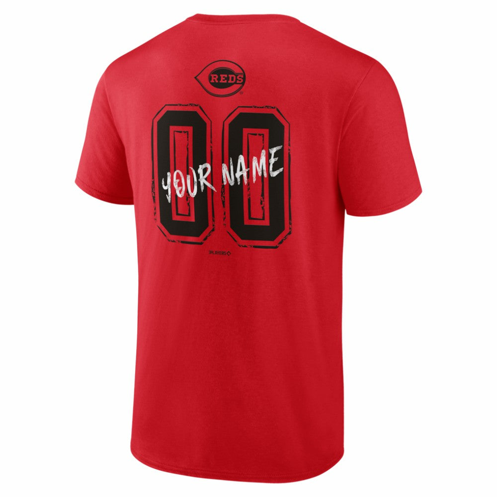 Cincinnati Reds  Hustle Personalized Name & Number T-Shirt | MLB Online