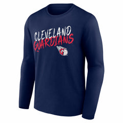 Cleveland Guardians  Hustle Personalized Name & Number Long Sleeve T-Shirt | MLB For sale