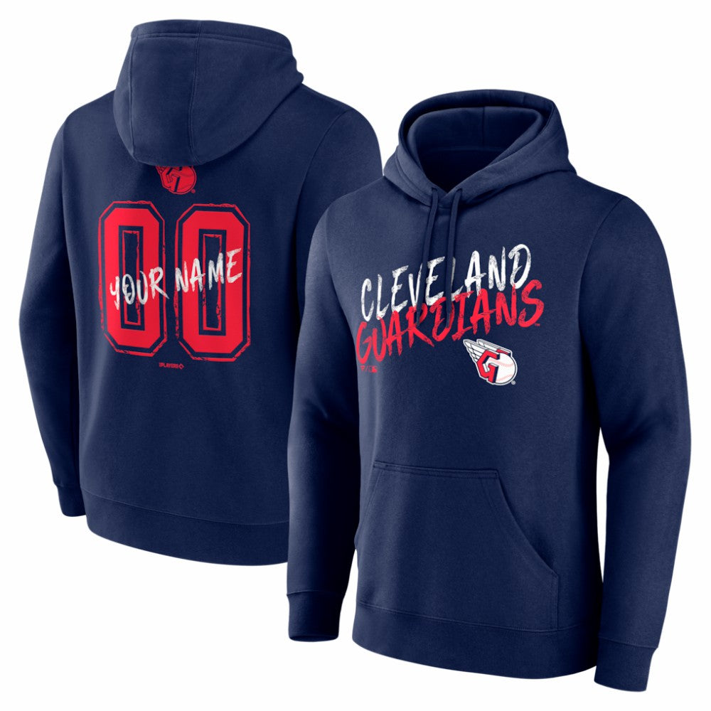 Cleveland Guardians  Hustle Personalized Name & Number Hoodie | MLB Online
