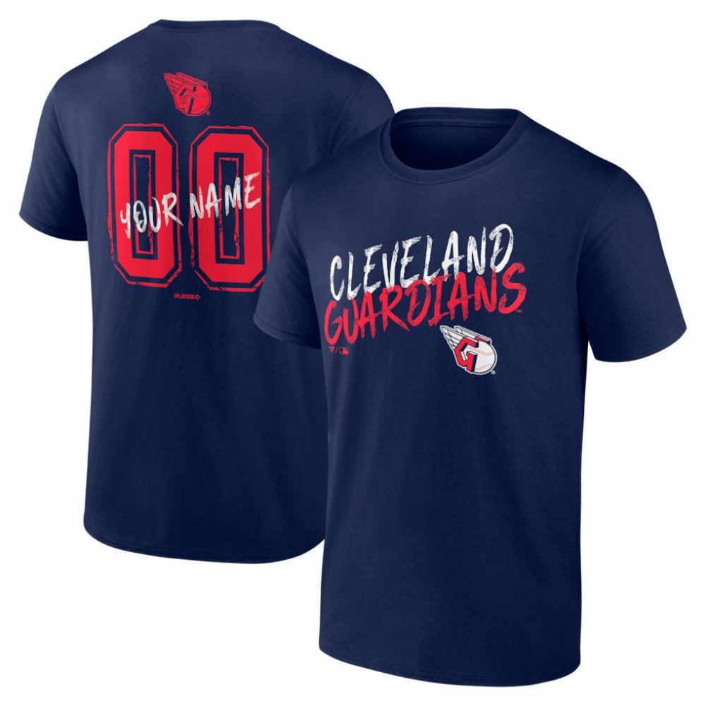 Cleveland Guardians  Hustle Personalized Name & Number T-Shirt | MLB US