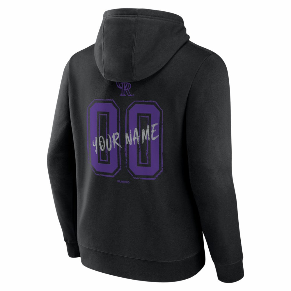 Colorado Rockies  Hustle Personalized Name & Number Hoodie | MLB Near me