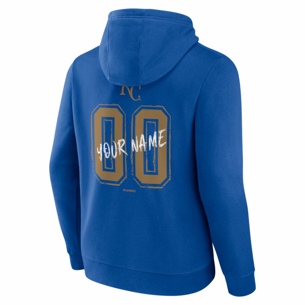 Kansas City Royals  Hustle Personalized Name & Number Hoodie | MLB Near me