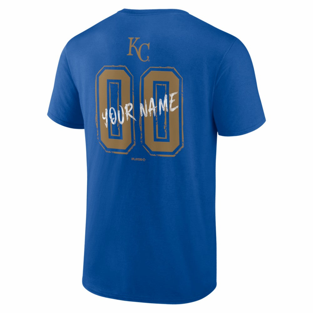 Kansas City Royals  Hustle Personalized Name & Number T-Shirt | MLB US