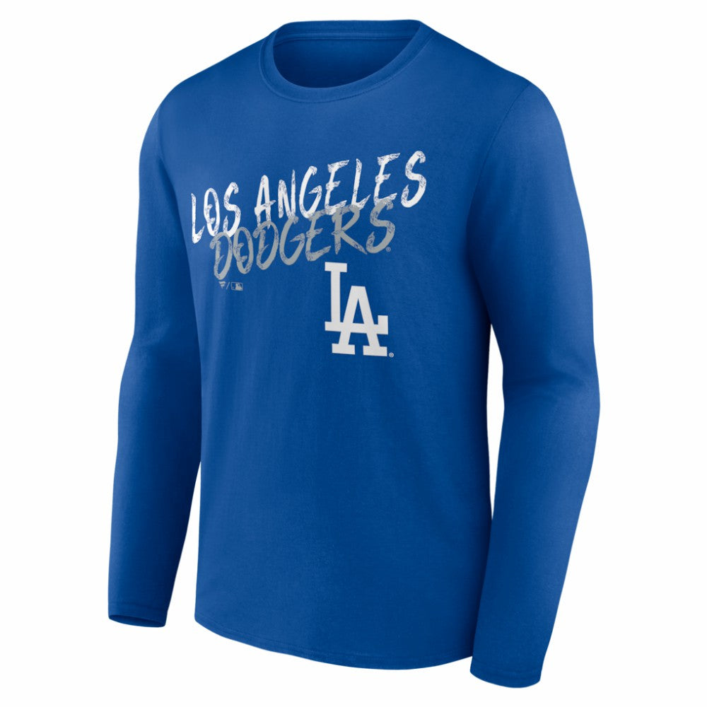 Los Angeles Dodgers  Hustle Personalized Name & Number Long Sleeve T-Shirt | MLB Outlet