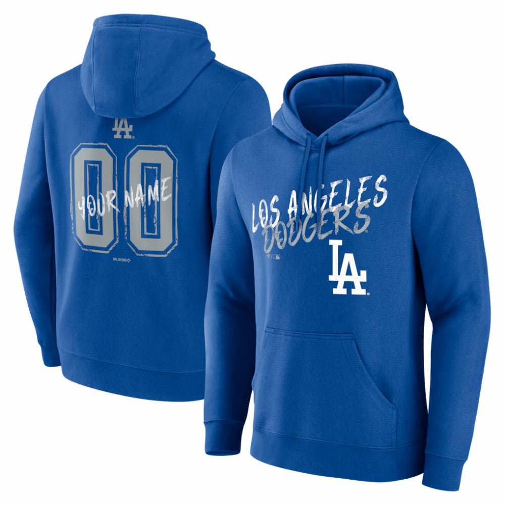 Los Angeles Dodgers  Hustle Personalized Name & Number Hoodie | MLB US