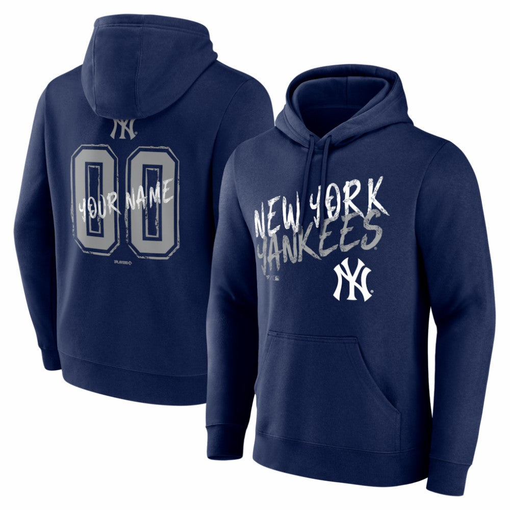 New York Yankees  Hustle Personalized Name & Number Hoodie | MLB For sale