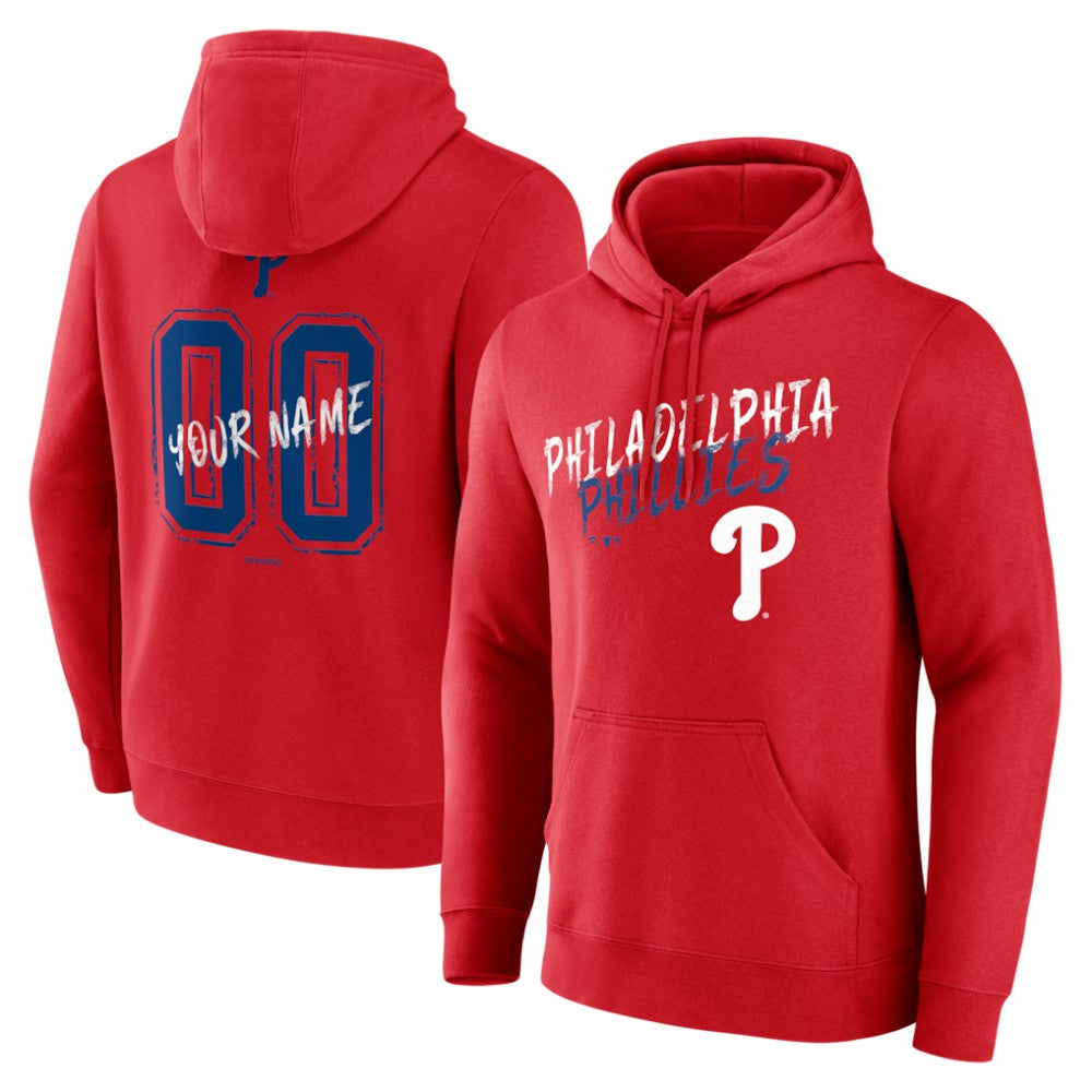 Philadelphia Phillies  Hustle Personalized Name & Number Hoodie | MLB Online