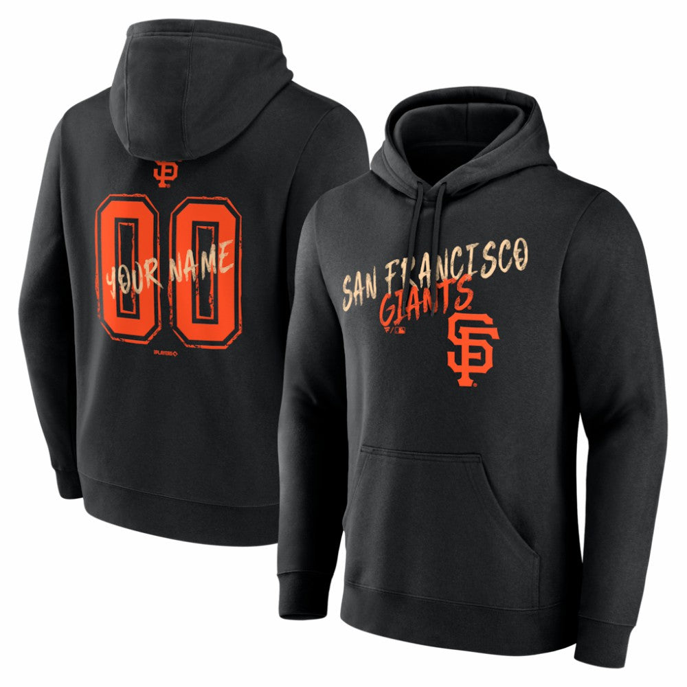 San Francisco Giants  Hustle Personalized Name & Number Hoodie | MLB Discount