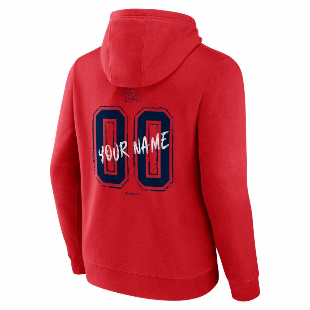 St. Louis Cardinals  Hustle Personalized Name & Number Hoodie | MLB Sale