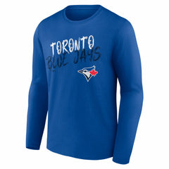 Toronto Blue Jays  Hustle Personalized Name & Number Long Sleeve T-Shirt | MLB Outlet