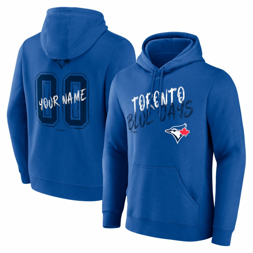 Toronto Blue Jays  Hustle Personalized Name & Number Hoodie | MLB For sale