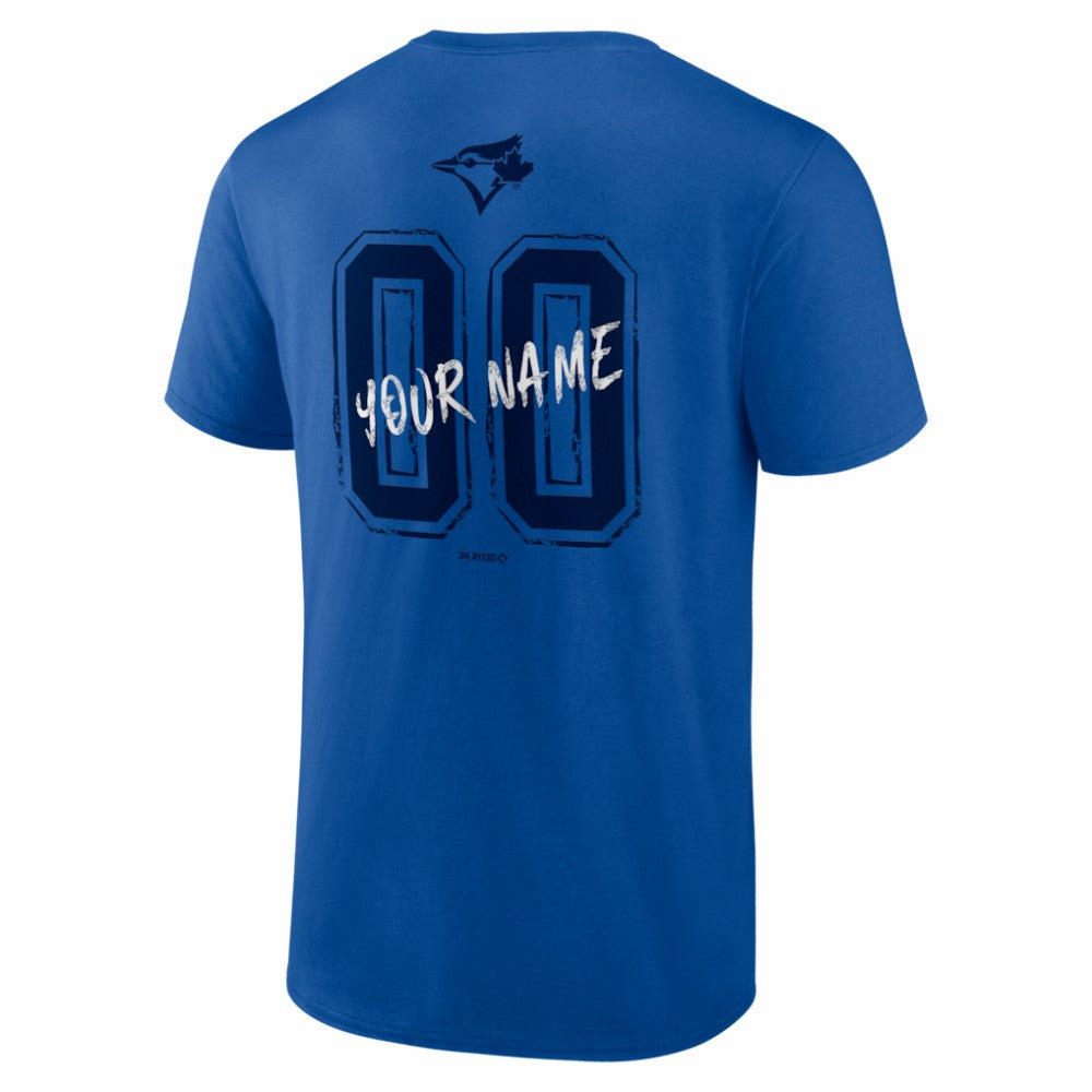 Toronto Blue Jays  Hustle Personalized Name & Number T-Shirt | MLB On Sale