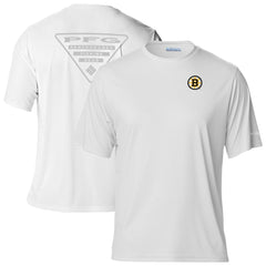 Boston Bruins Columbia PFG Terminal Tackle Omni-Shade T-Shirt Outlet