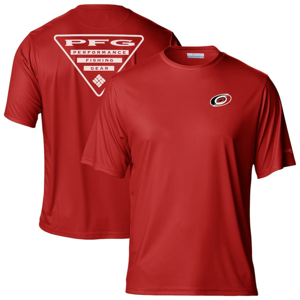 Carolina Hurricanes Columbia PFG Terminal Tackle Omni-Shade T-Shirt Online