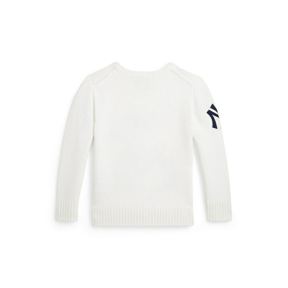 Yankees Polo Ralph Lauren Preschool Bear Sweater | MLB New