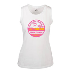 Pittsburgh Pirates Levelwear Women's Macy Spring Training Badge Bold Tank Top | MLB On Sale