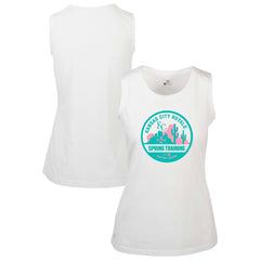 Kansas City Royals Levelwear Women's Macy Spring Training Badge Bold Tank Top | MLB On Sale