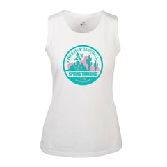 Athletics Levelwear Women's Macy Spring Training Badge Bold Tank Top | MLB New